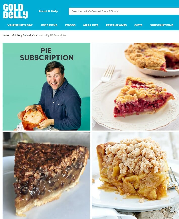 pie of the month club