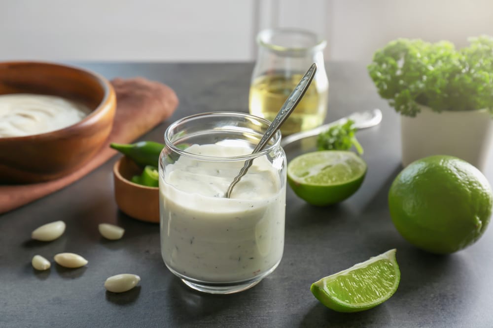 creamy lime sauce